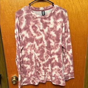 Ideology Pink/purple Tie-Dye lightweight Sweatshirt